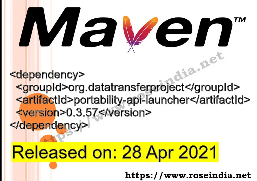 Maven Dependency release