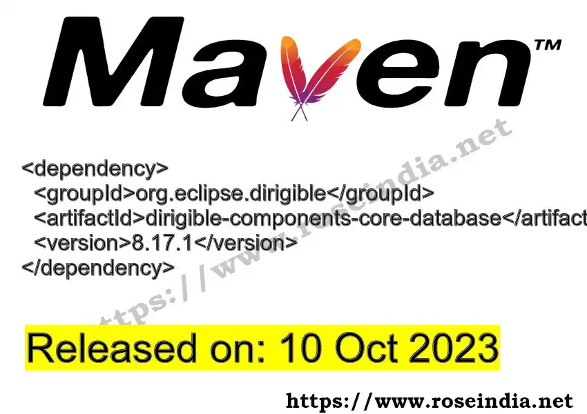 Maven dependency for  GROUP_ID - ARTIFACT_ID version VERSION_ID is released. Learn to use  ARTIFACT_ID version VERSION_ID in Maven based Java projects