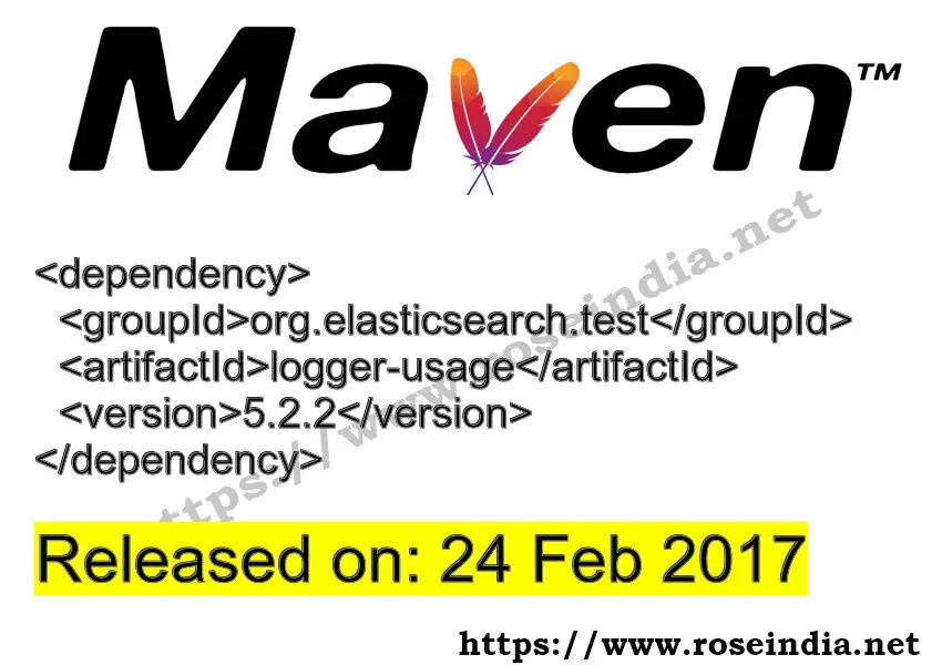 Maven Dependency release