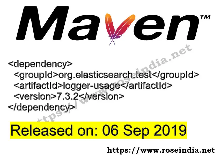 Maven Dependency release