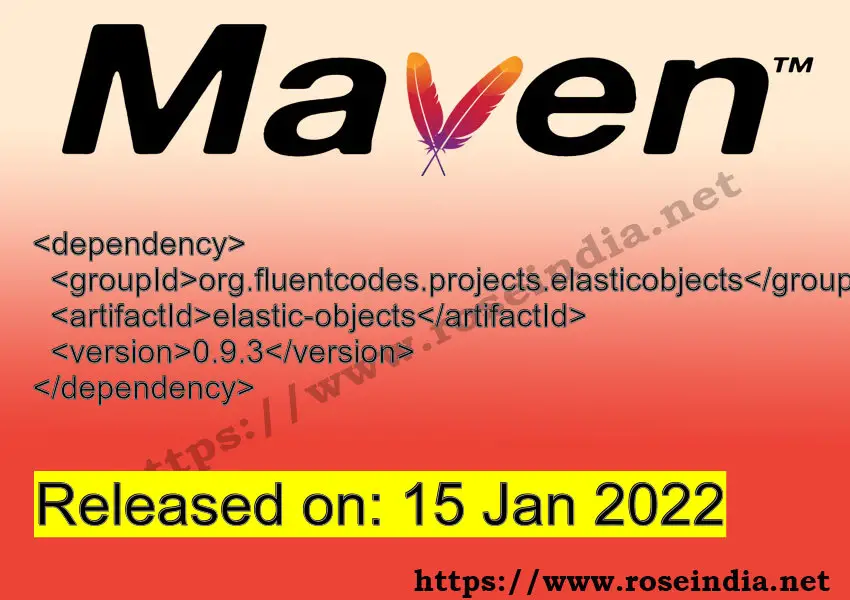 Maven Dependency release