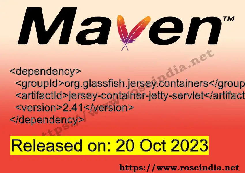 Maven dependency for  GROUP_ID - ARTIFACT_ID version VERSION_ID is released. Learn to use  ARTIFACT_ID version VERSION_ID in Maven based Java projects