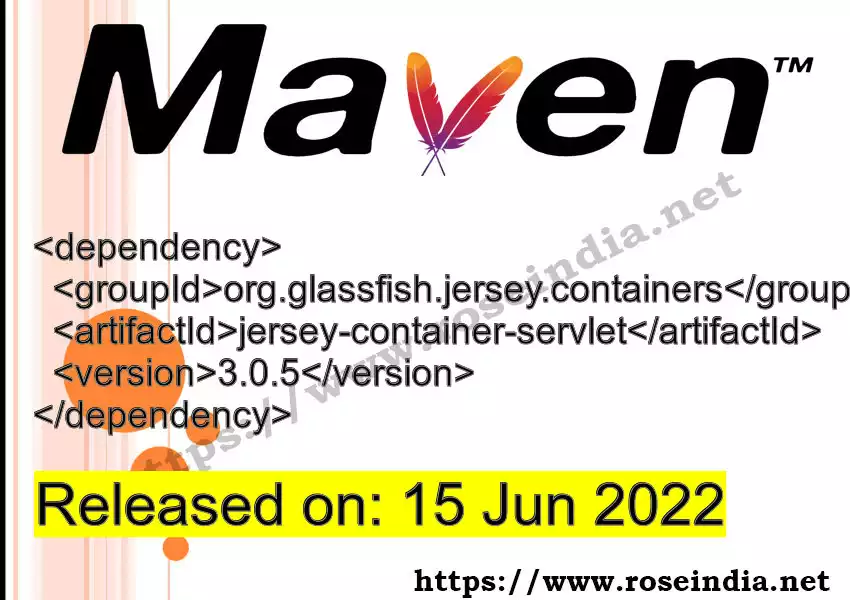 Maven dependency for  GROUP_ID - ARTIFACT_ID version VERSION_ID is released. Learn to use  ARTIFACT_ID version VERSION_ID in Maven based Java projects