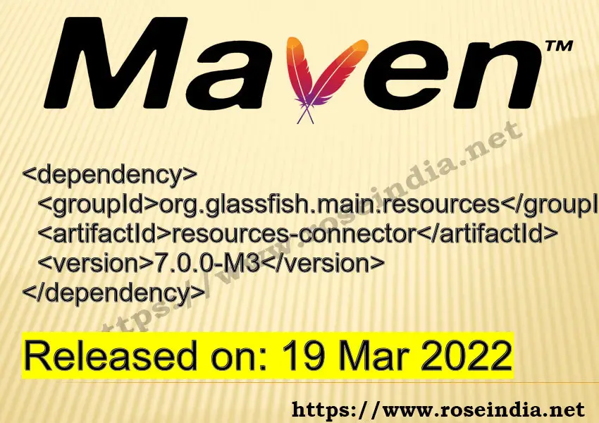 Maven Dependency release