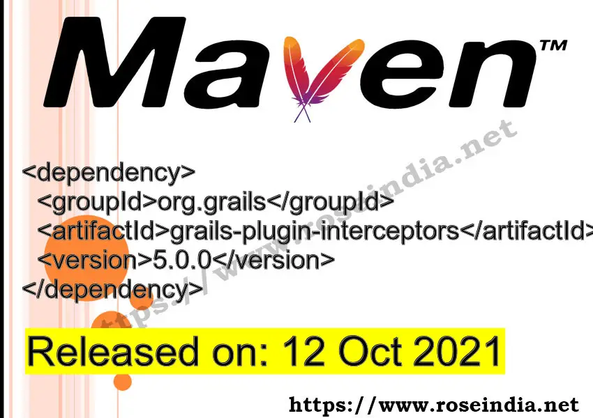 Maven Dependency release