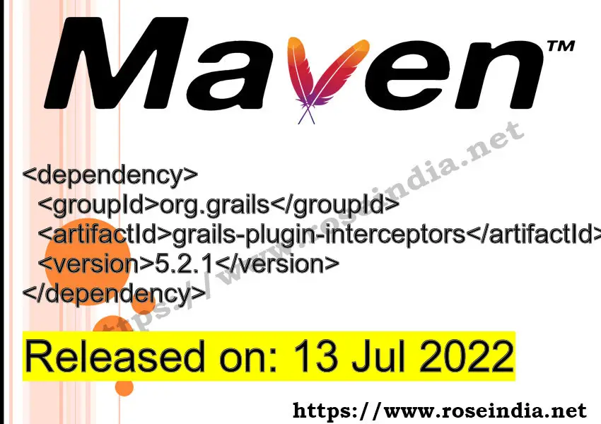 Maven Dependency release