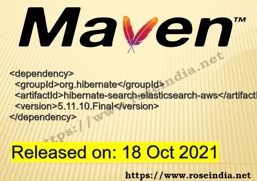 Maven Dependency release