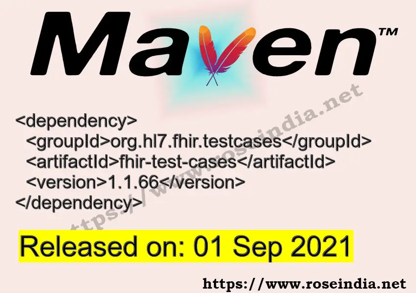 Maven Dependency release