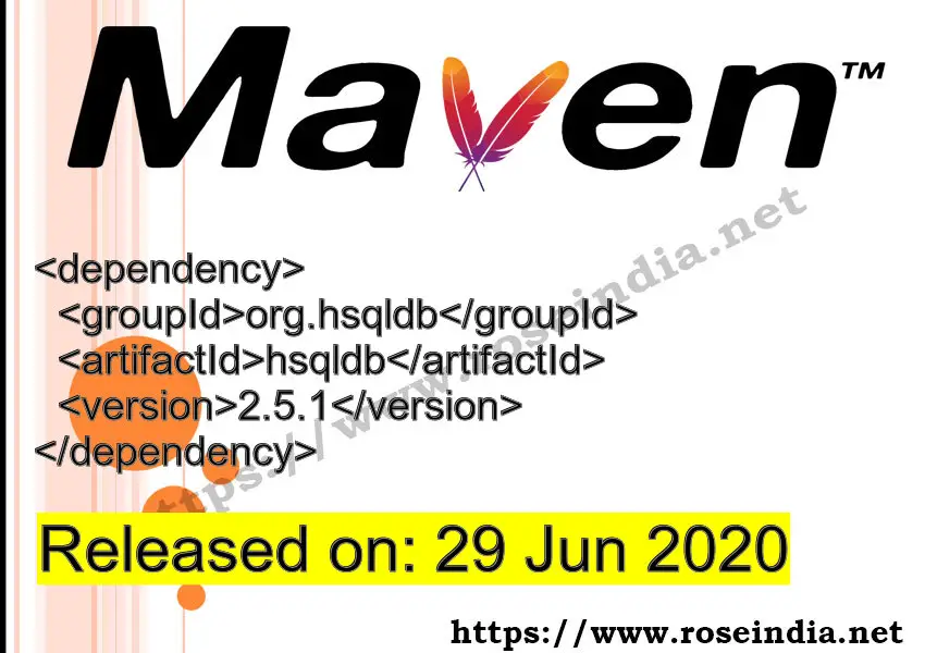 Maven Dependency release