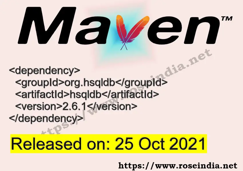 Maven Dependency release