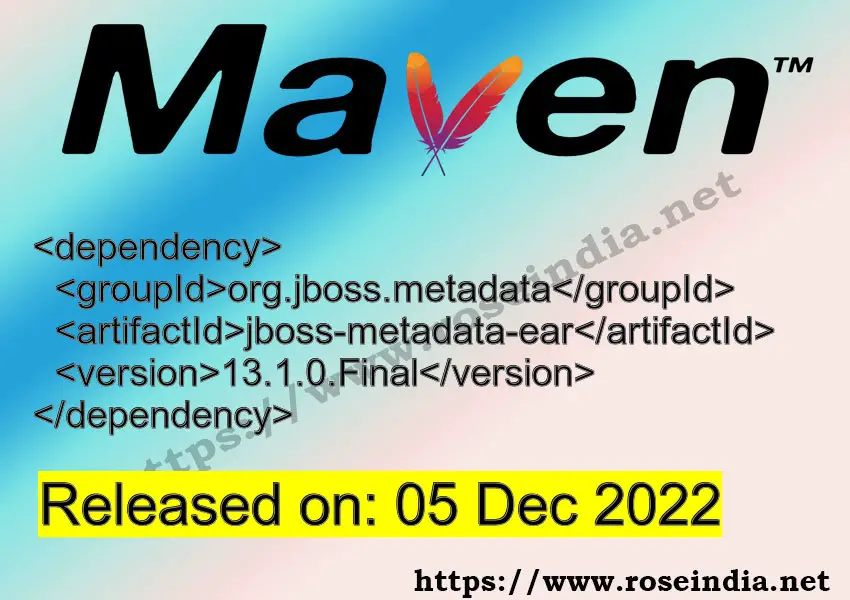 Maven Dependency release