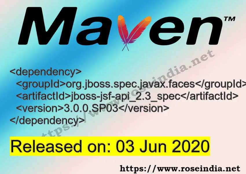 Maven Dependency release