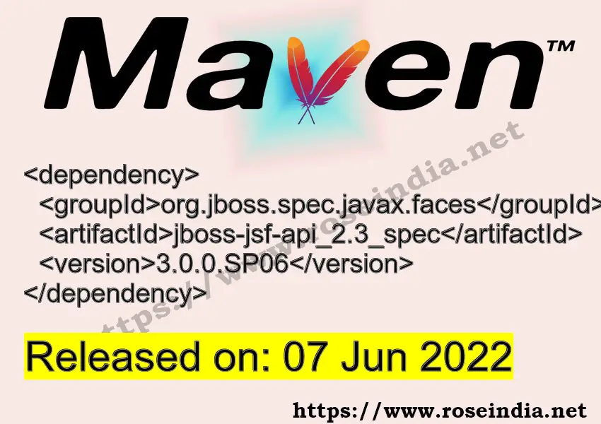 Maven Dependency release