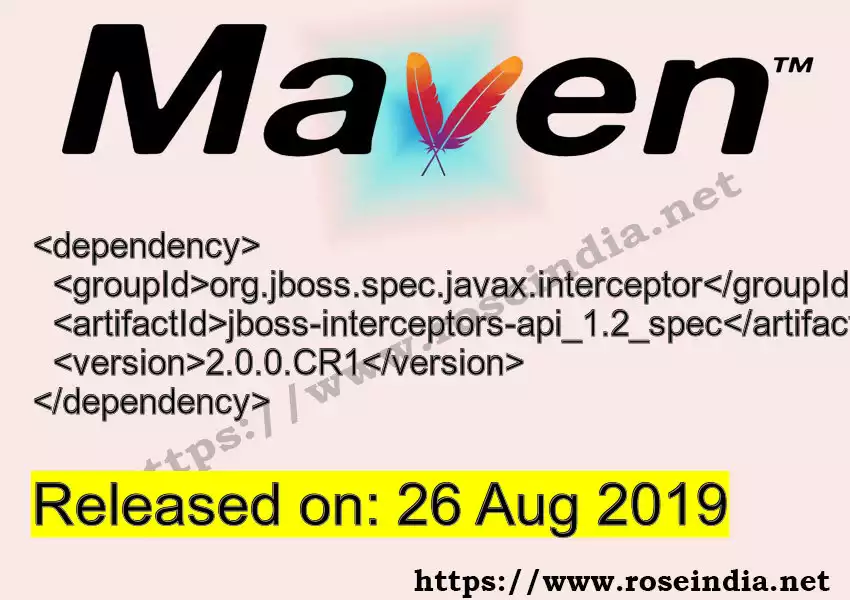 Maven dependency for  GROUP_ID - ARTIFACT_ID version VERSION_ID is released. Learn to use  ARTIFACT_ID version VERSION_ID in Maven based Java projects