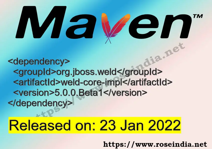 Maven Dependency release