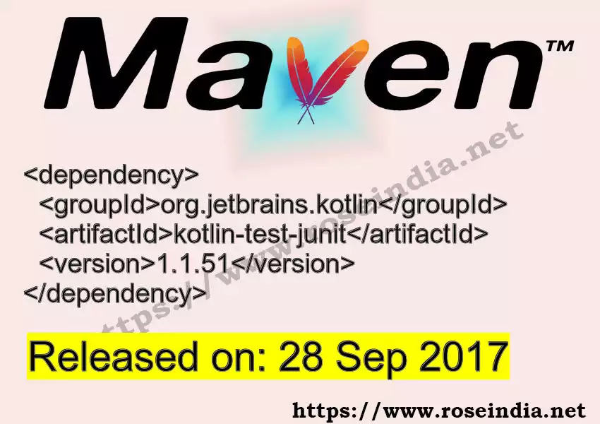 Maven dependency for  GROUP_ID - ARTIFACT_ID version VERSION_ID is released. Learn to use  ARTIFACT_ID version VERSION_ID in Maven based Java projects