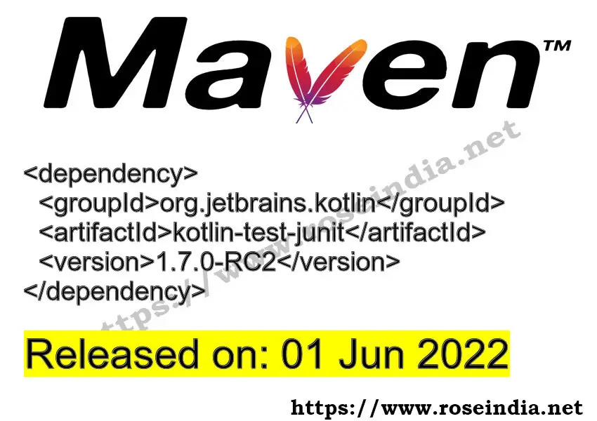 Maven Dependency release