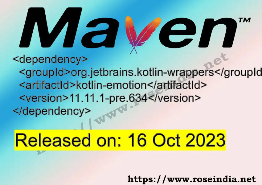 Maven dependency for  GROUP_ID - ARTIFACT_ID version VERSION_ID is released. Learn to use  ARTIFACT_ID version VERSION_ID in Maven based Java projects