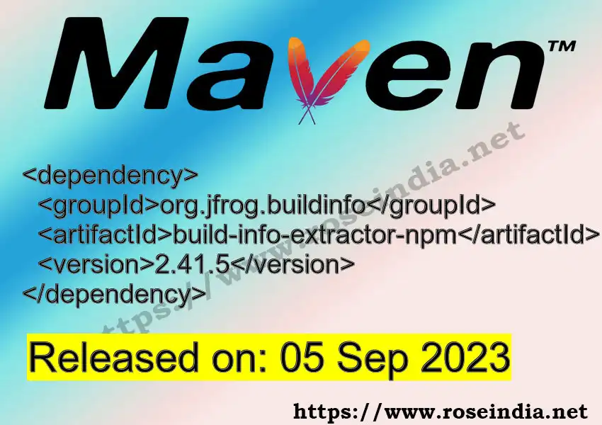 Maven dependency for  GROUP_ID - ARTIFACT_ID version VERSION_ID is released. Learn to use  ARTIFACT_ID version VERSION_ID in Maven based Java projects