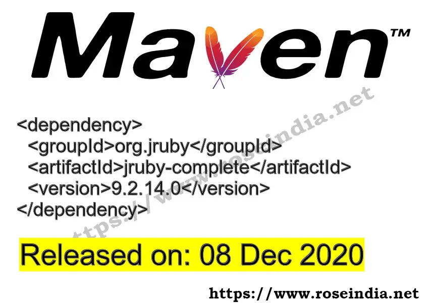 Maven Dependency release