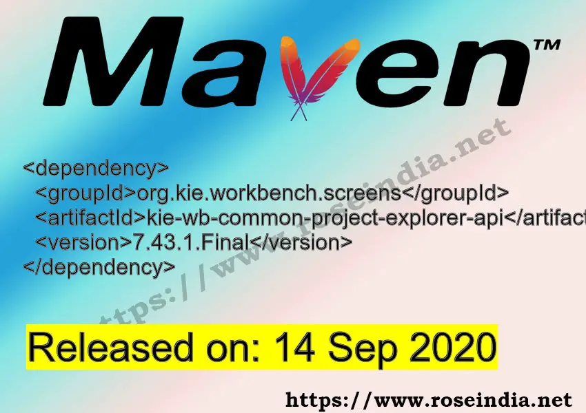 Maven Dependency release