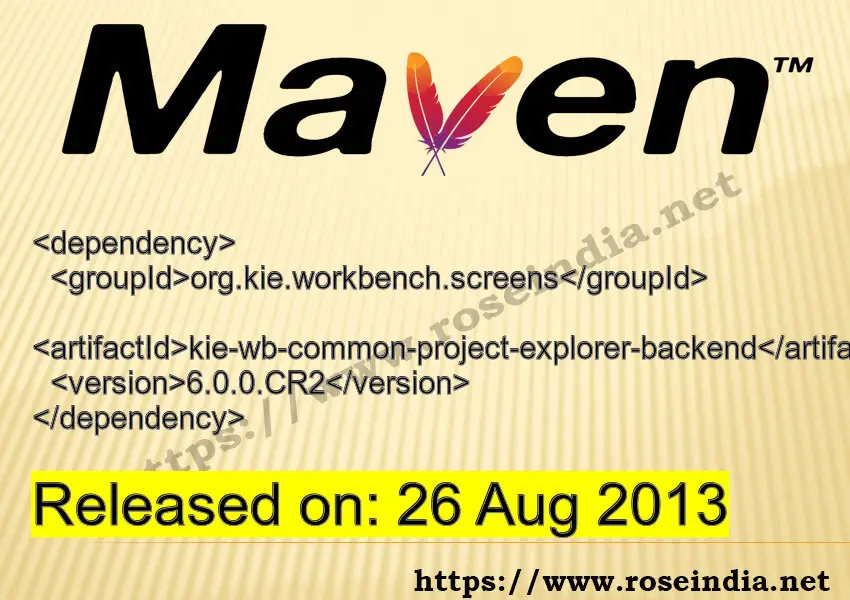 Maven Dependency release