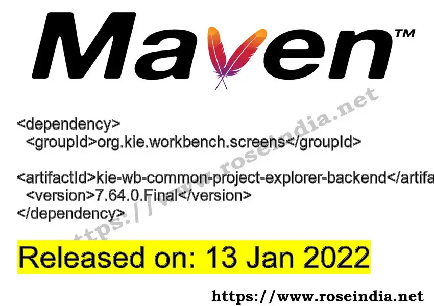 Maven Dependency release