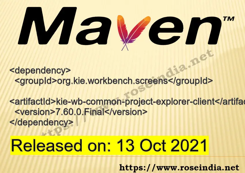 Maven Dependency release