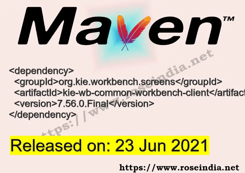 Maven Dependency release