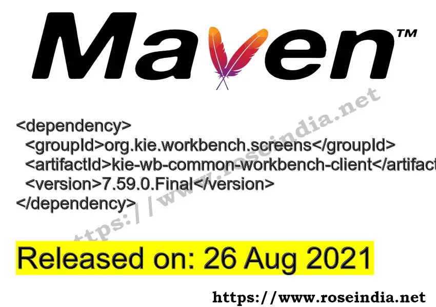 Maven Dependency release