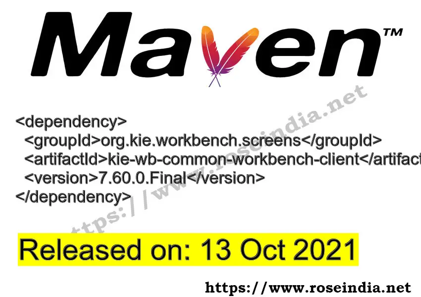 Maven Dependency release