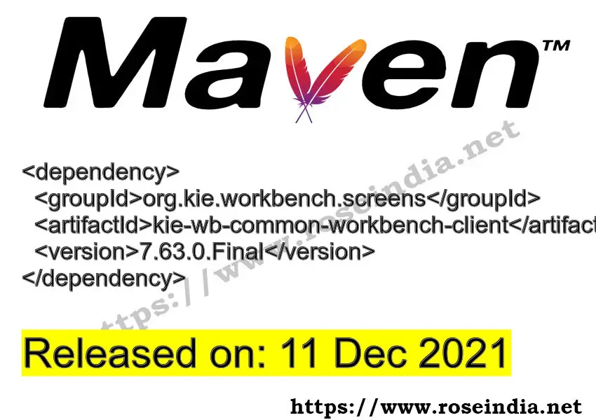 Maven Dependency release