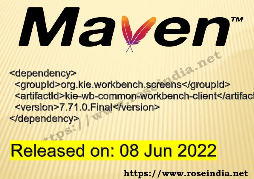 Maven Dependency release