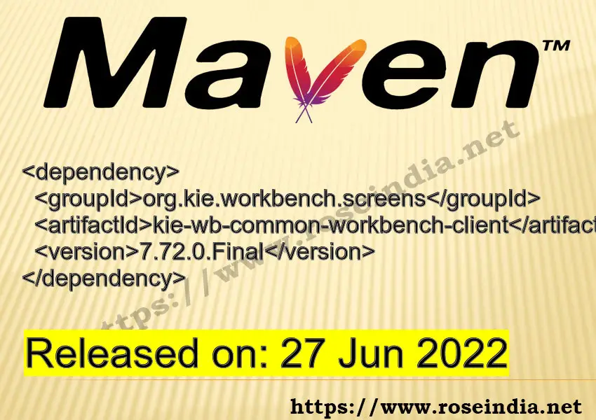 Maven Dependency release