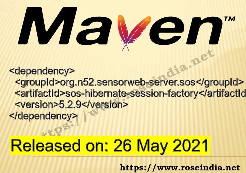 Maven Dependency release