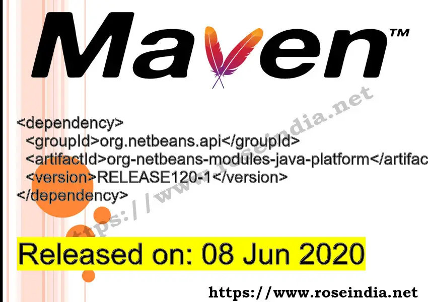 Maven Dependency release