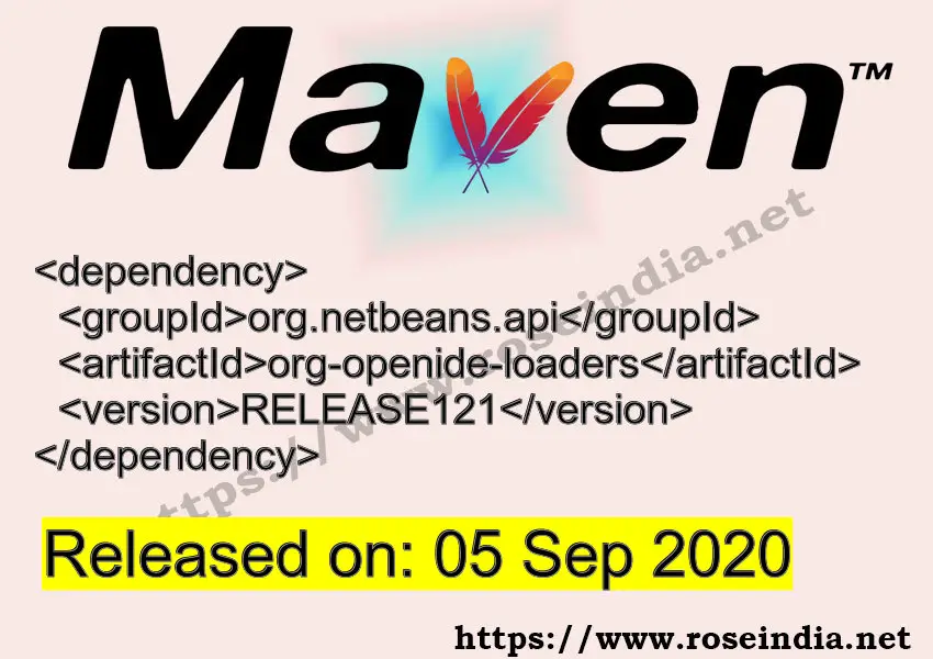 Maven Dependency release