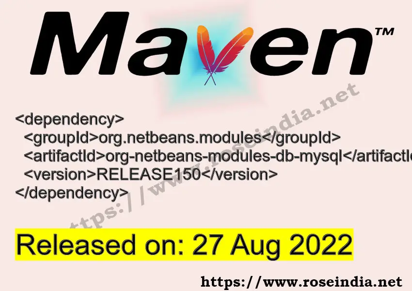 Maven Dependency release