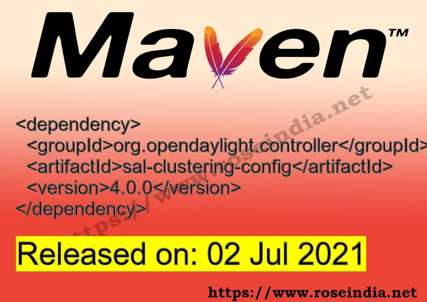 Maven Dependency release