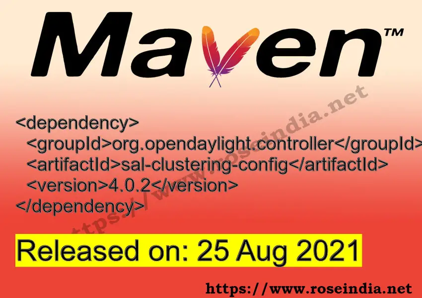 Maven Dependency release