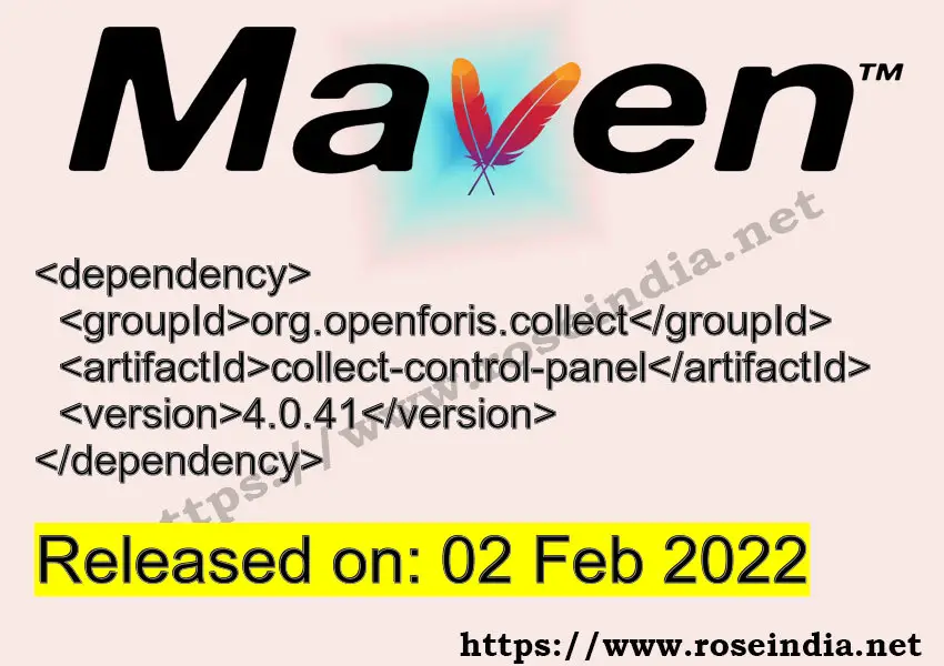 Maven Dependency release