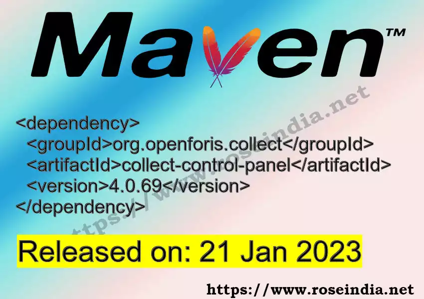 Maven dependency for  GROUP_ID - ARTIFACT_ID version VERSION_ID is released. Learn to use  ARTIFACT_ID version VERSION_ID in Maven based Java projects