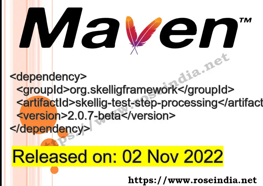 Maven Dependency release