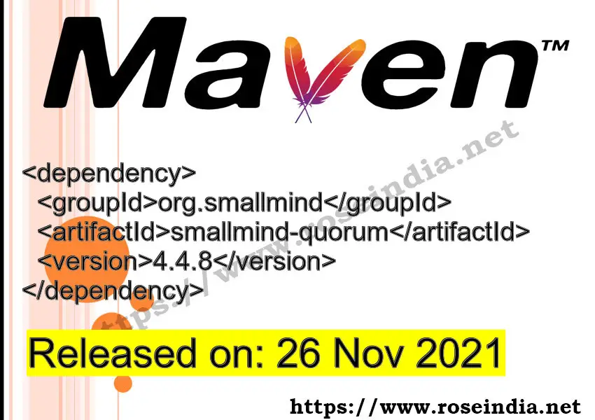 Maven Dependency release