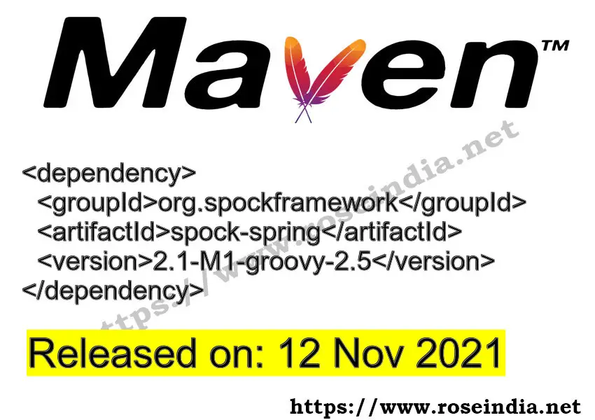 Maven Dependency release