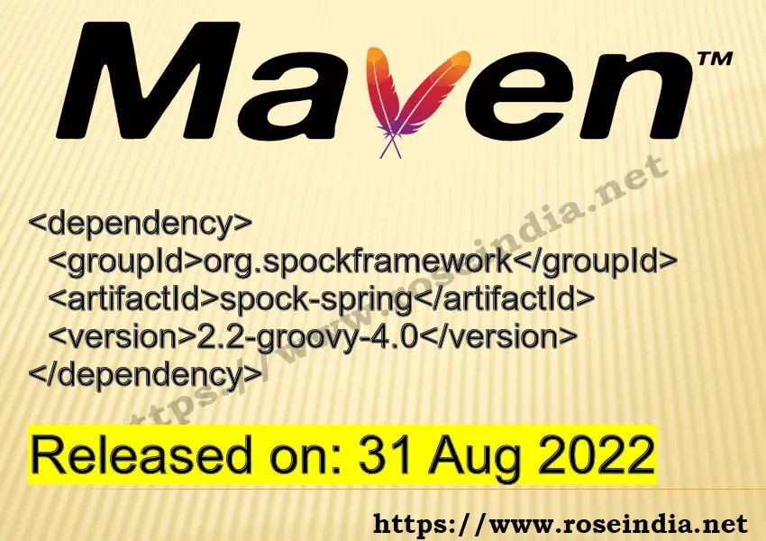 Maven Dependency release