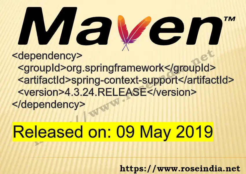 Maven dependency for  GROUP_ID - ARTIFACT_ID version VERSION_ID is released. Learn to use  ARTIFACT_ID version VERSION_ID in Maven based Java projects