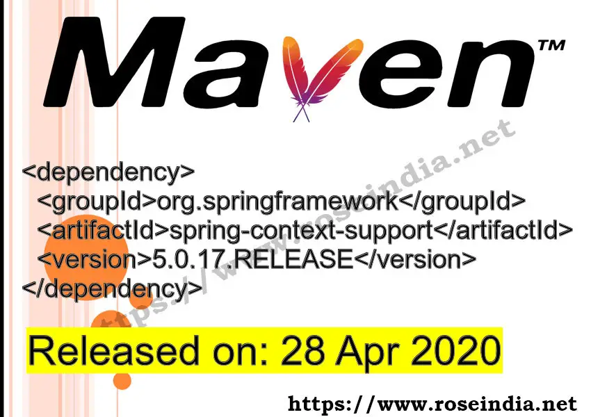 Maven Dependency release