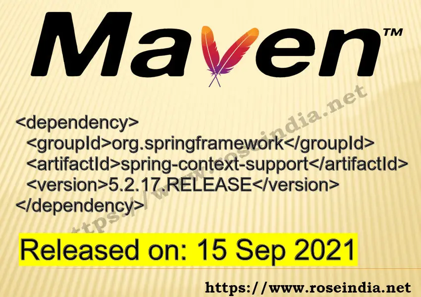 Maven Dependency release