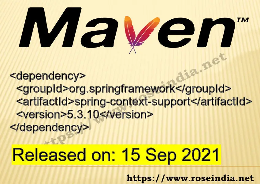 Maven Dependency release